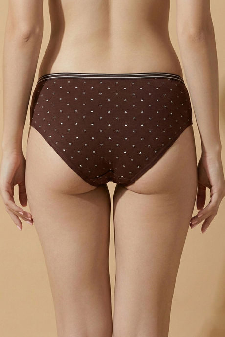 Zivame Regular Rise Full Coverage Hipster Panty (Pack of 3) - Multicolor — image 3